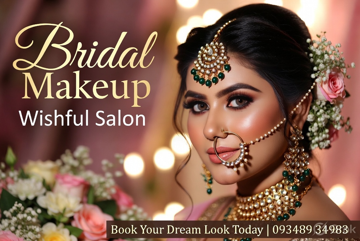 Bridal Makeup for men and women